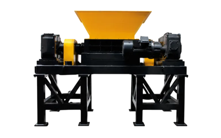 Double Rotor Shredder Machine-Front Side