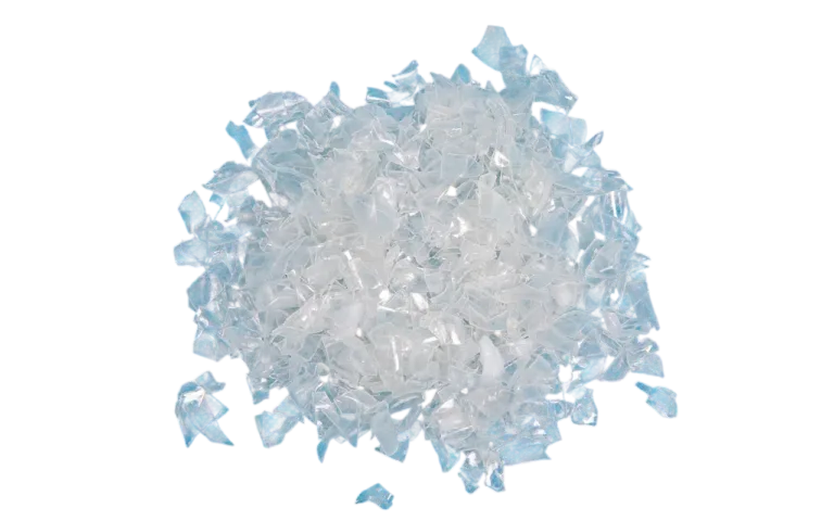 Hot Water Washed PET bottle flakes