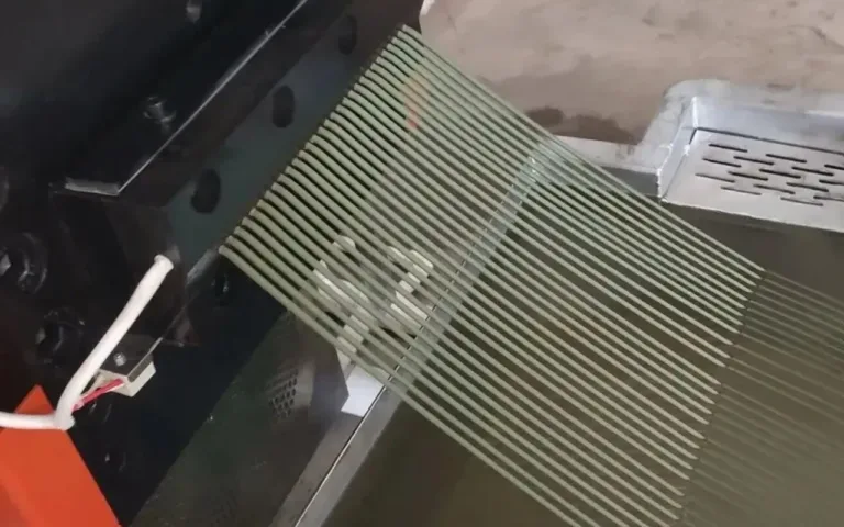 Water cooling strand for ABS pelletizing line