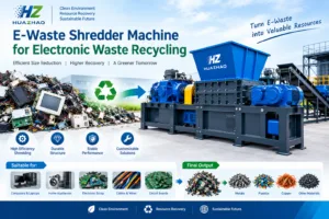 E-Waste Shredder Machine for Electronic Waste Recycling